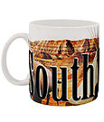 Product image for South Dakota Color Relief Mug