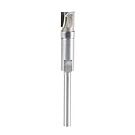 Product image for Amana Tool 47223-S Miniature Flush Trim Plunge Template 1/4 D x 1/4 CH x 1/8 Inch SHK Carbide Tipped Router Bit with Mini 1/4 D Upper Ball Bearing