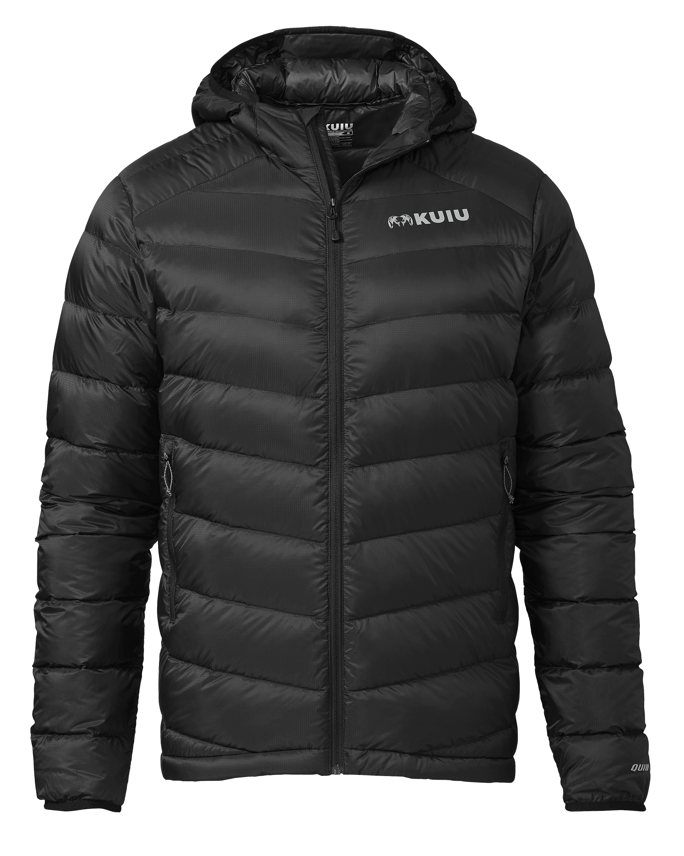 Super Down LT Hooded Jacket | Black