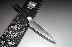 CHEF AKIYAMA ORIGINAL JAPANESE KNIFE 燕三条 Sakai Takayuki 33-Layer Damascus Gingami No.3 Japanese