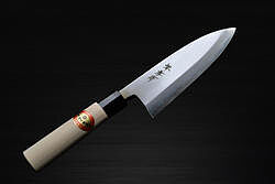 としき Sakai Takayuki Japanese Steel (Metal Tsuba) Chef's Slicer