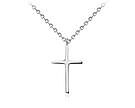 Product image for 18 Cross Pendant in Sterling Silver (3 mm)