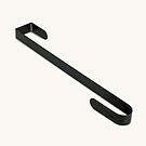 Over The Door Basket Hanger | 15" Metal Hook for Door Basket