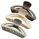 Product image for Crescent Moon Claw Hair Clip - 3 Pack