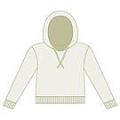 Product image for Women's Hooded Crop Sweatshirt