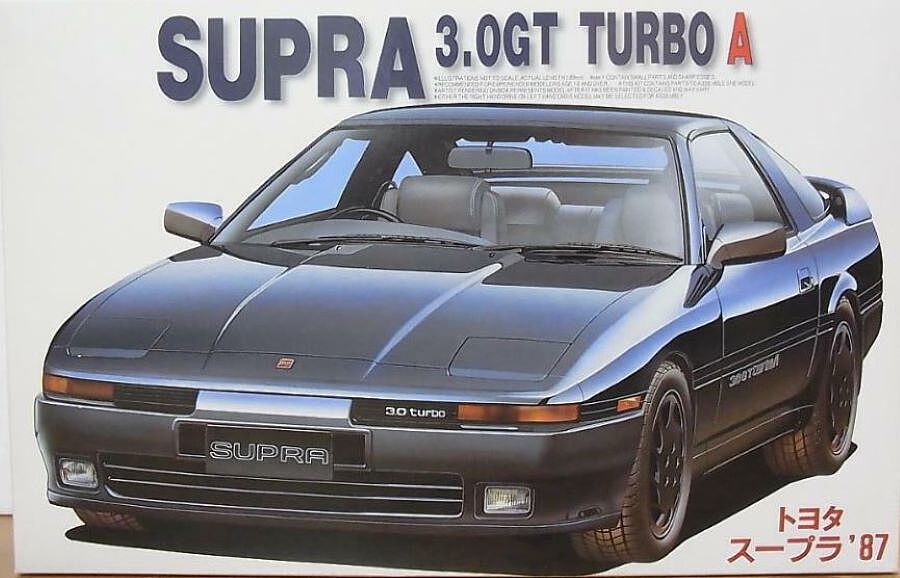 Toyota Supra 3.0GT Turbo A Sports Car 1/24 Fujimi