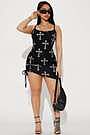 fashion nova cross dress Cross Me Mini Tube Dress