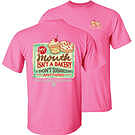 Product image for Girlie Girl Originals My Mouth Isn't A Bakery Pink T-Shirt