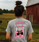 Product image for Girlie Girl Originals Gonna Snap Pig T-Shirt