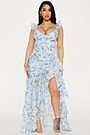 Fiona Floral Maxi Dress - Blue/combo | Fashion Nova Fiona Floral Maxi Dress - Blue/combo | Fashion Nova