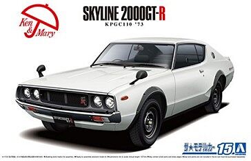 1973 Nissan Skyline 2000GT-R (KPGC110) 2-Door Car 1/24 Hasegawa