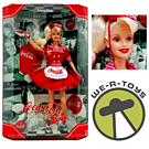 Product image for Coca Cola Waitress Barbie Doll 1998 Mattel 22831