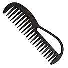 Product image for "Never Let Go" Carbon Fibre Detangling and Styling Comb #4