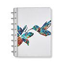 Product image for Circa Colorful Hummingbird Foldover Notebook