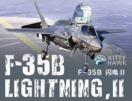 F-35A Lightning II Version 2.0 Fighter 1/48 Kitty Hawk Models
