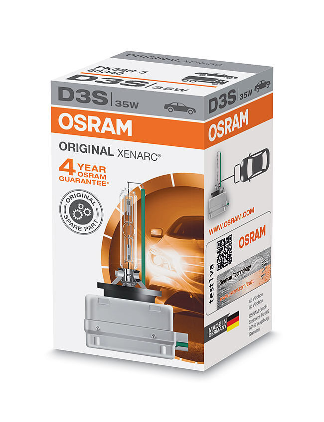 OSRAM D4S 66440 Xenarc 35W HID Xenon Bulb | HIDS-DIRECT