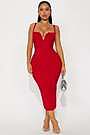 misty bandage midi dress fashion nova Misty Bandage Midi Dress - Blue