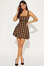 plaid mini dress fashion nova Vestido Mini Countryside Cutie Plaid - Azul