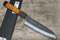 堺孝行33 层VG10Damascus Yamazakura 厨师用Kengata-Gyuto 刀190