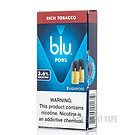Blu Rich Tobacco Disposable Pods