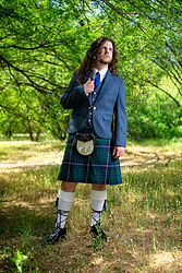 Schots argyle-kiltjack met gilet met 5 knopen | Wollen argylljack | Heren bruiloft kiltjack van House Of Scottish - België