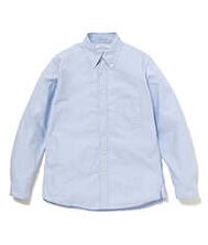 nonnative -DWELLER B.D. SHIRT COTTON TYPEWRITER LONDON STRIPE 
