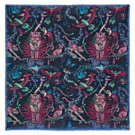 Product image for Bosque Dreams Fine Wool Scarf - Red Leopard