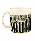 Product image for South Dakota Duo Tone Relief Mug
