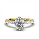 Product image for 14K Yellow Gold Traci Diamond Ring (1/4 ct. tw)