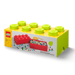 こうページ LEGO Storage Brick 8 - Medium Azur – AG LEGO® Certified Stores