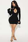 double life mesh mini dress fashion nova Double Life Mesh Mini Dress