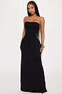 Smooth Double Lined Tube Maxi Dress - Black | Fashion Nova