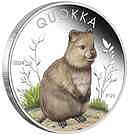 Product image for 2024 $1 Australian Quokka 1oz Silver Proof Coloured Coin