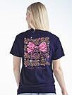 Product image for Simply Southern Leopard Nurse Bow T-Shirt