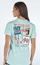 Product image for Simply Southern Scrub Life Nurse Mint T-Shirt