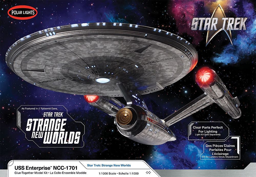 Star Trek USS Enterprise NCC-1701 Refit 1/537 AMT Models