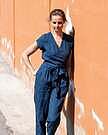 Product image for MARGARET wrap linen jumpsuit