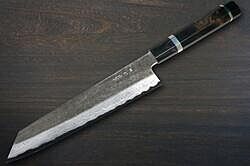 Satoshi Nakagawa Aogami #1 Damascus Kurouchi OK8B Japanese Satoshi Nakagawa Aogami #1 Damascus Kurouchi OK8B Japanese