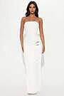 slim fit dress slacks Fashion Nova Black Sequin Strapless Sleeveless Mini Cocktail Gown Dres –  Brie