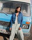 Product image for CALICO cropped linen jacket
