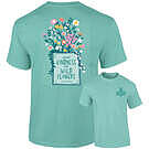 Product image for Southernology Spread Kindness Flowers Comfort Colors T-Shirt