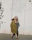 Product image for RONDA button down linen dress