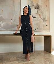 Wara (Leopard Print Midi Dress)
