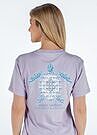 Product image for Simply Southern Turtle Tracker Bow Lilac T-Shirt