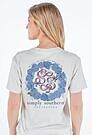 Product image for Simply Southern Floral Logo Star T-Shirt