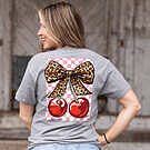 Product image for Girlie Girl Originals Leopard Cherry T-Shirt
