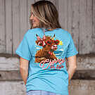 Product image for Girlie Girl Originals Cherry On Top Cow T-Shirt