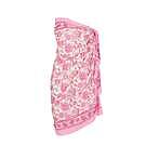 Product image for 100% Cotton Sarong in Neon Pink Champaca Print
