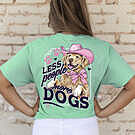 Product image for Girlie Girl Originals Less People More Dogs T-Shirt