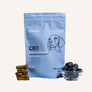 Karen B. dog with CBD oil
